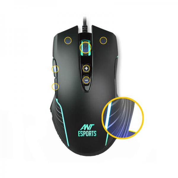 MOUSE-ANT-ESPORTS-GM500-RGB