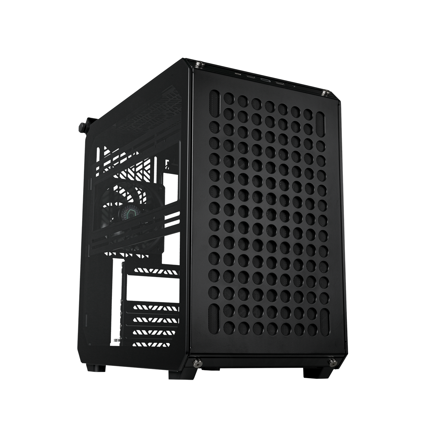 COOLER MASTER QUBE 500 (ATX) MID TOWER CABINET (BLACK)