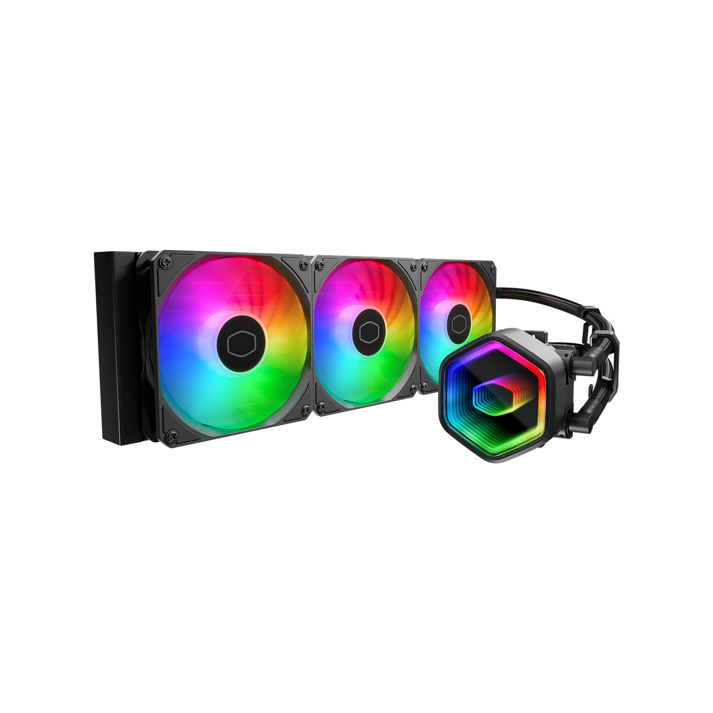 COOLER MASTER MASTERLIQUID 240 CORE II ARGB LIQUID CPU COOLER -BLACK MLW-D24M-A18PA-R1