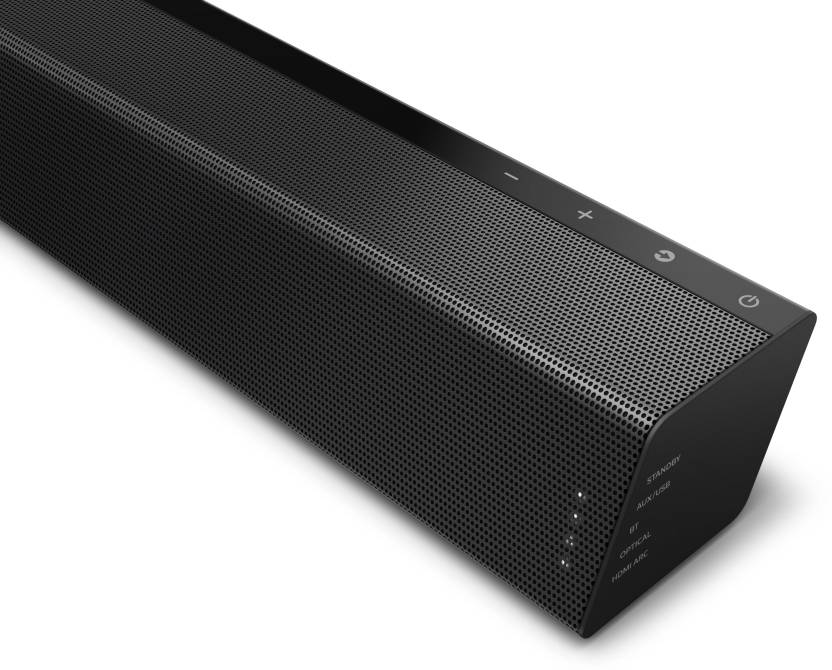 PHILIPS TAB7305 WITH WIRELESS SUBWOOFER, DOLBY AUDIO, HDMI ARC, OPTICAL IN 300 W BLUETOOTH SOUNDBAR (BLACK, 2.1 CHANNEL)