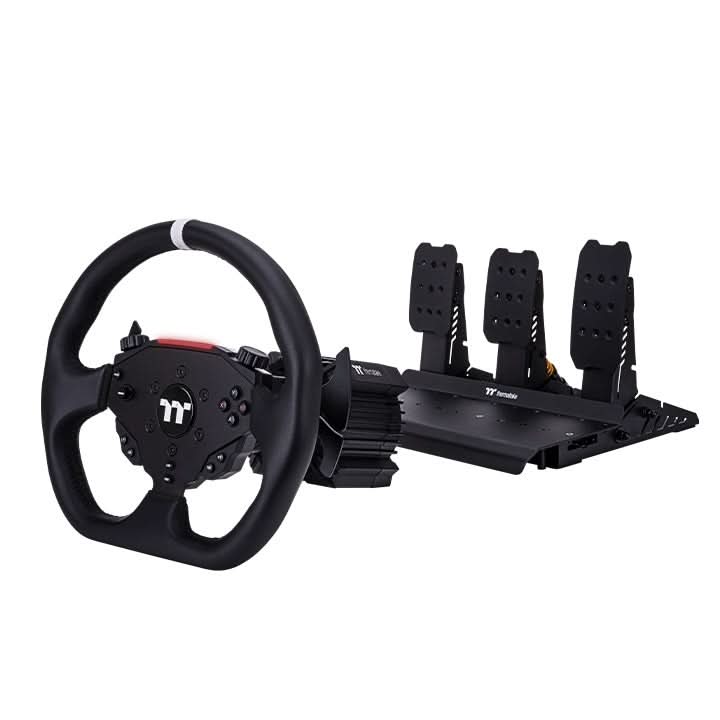 THERMALTAKE G6 DIRECT DRIVE RACING WHEEL WITH PEDALS BUNDLE