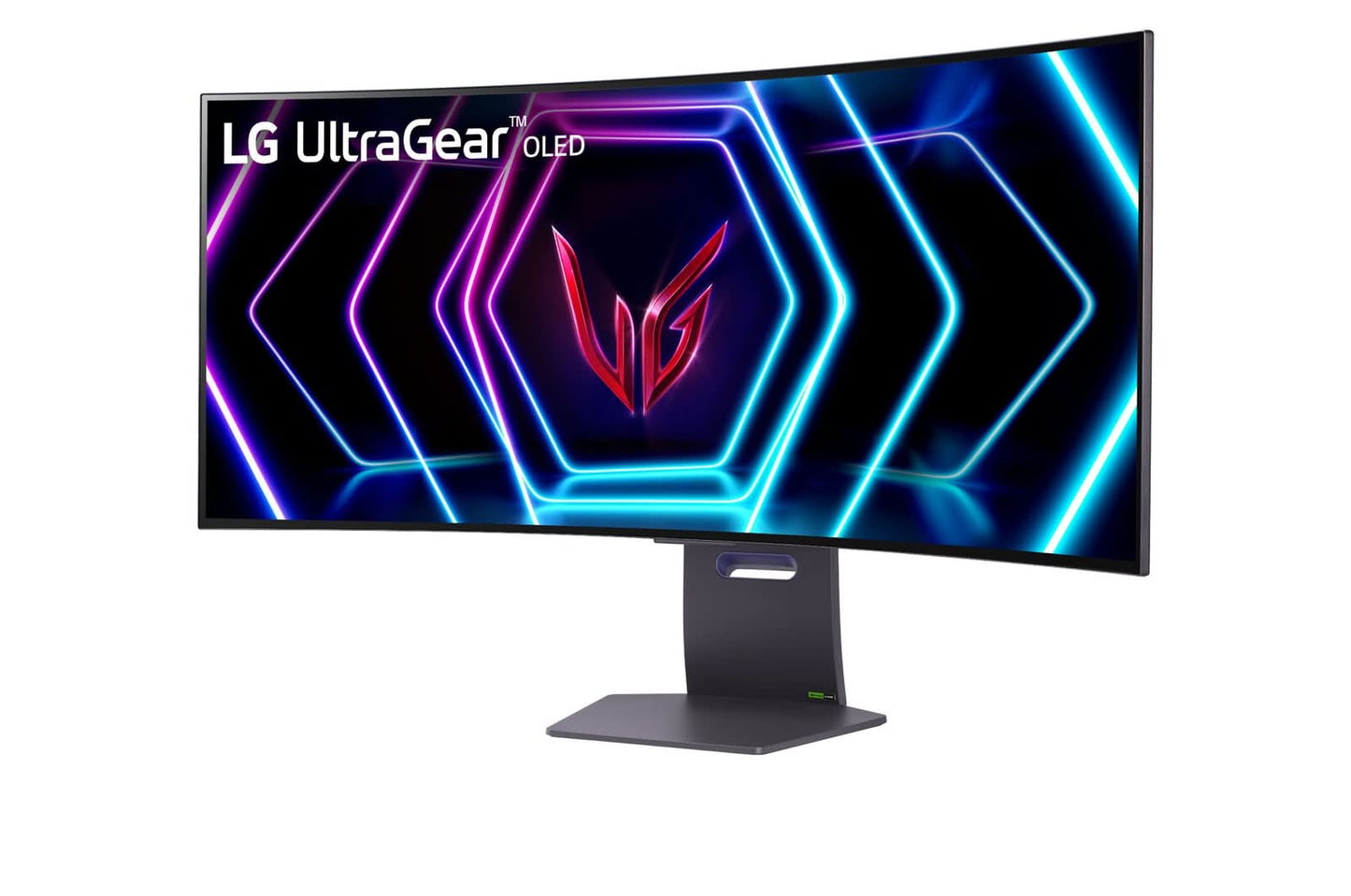 LG ULTRAGEAR OLED 39GS95QE-B 39 INCH CURVED GAMING MONITOR