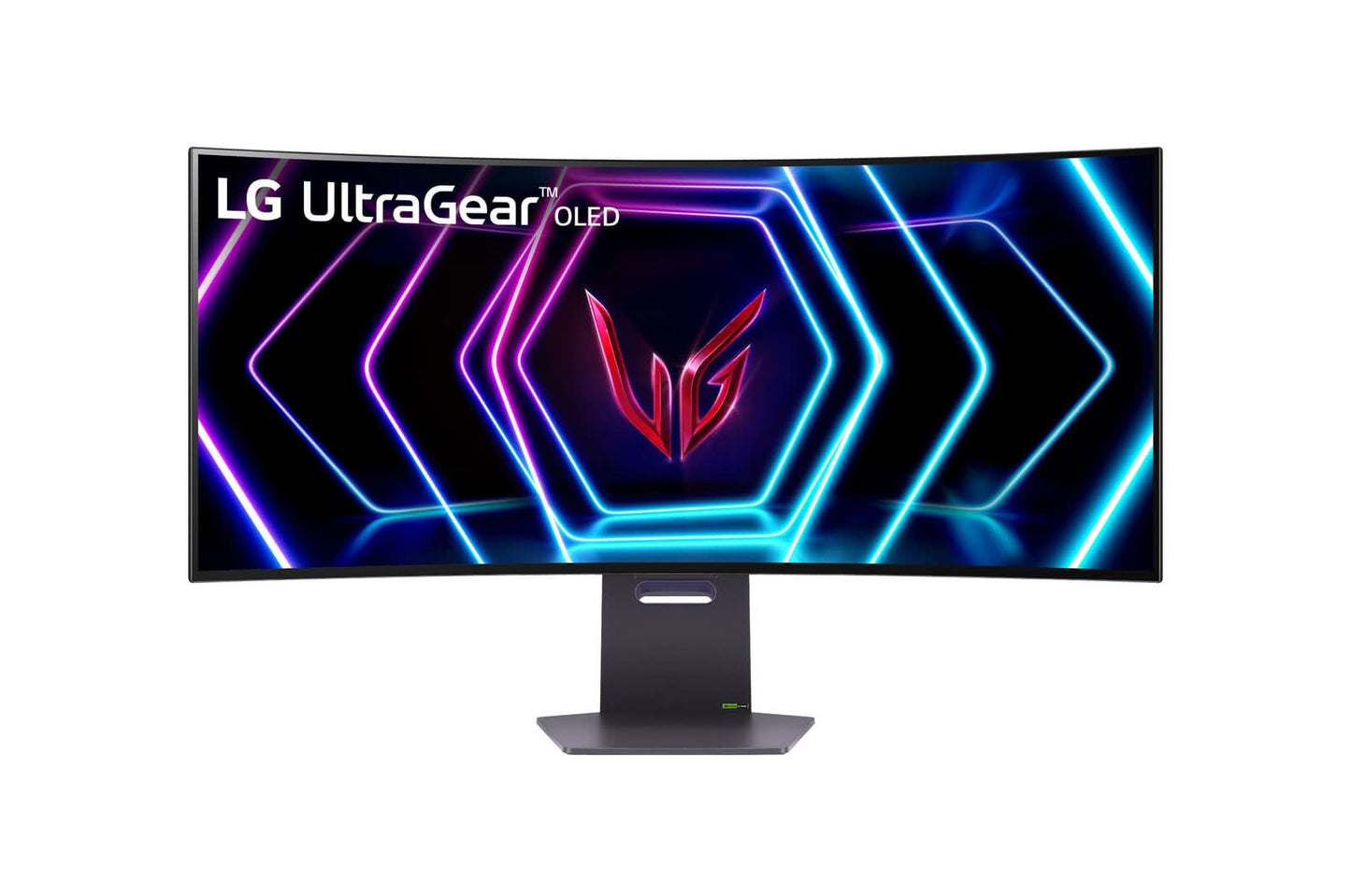 LG ULTRAGEAR OLED 39GS95QE-B 39 INCH CURVED GAMING MONITOR