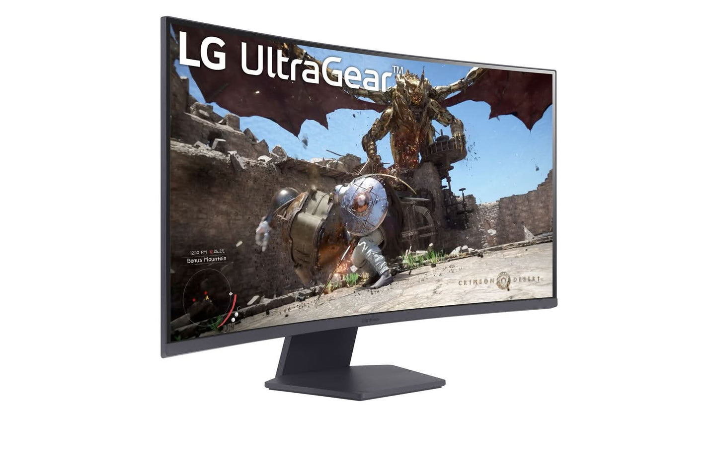 LG ULTRAGEAR 32GS60QC-B 32 INCH CURVED GAMING MONITOR