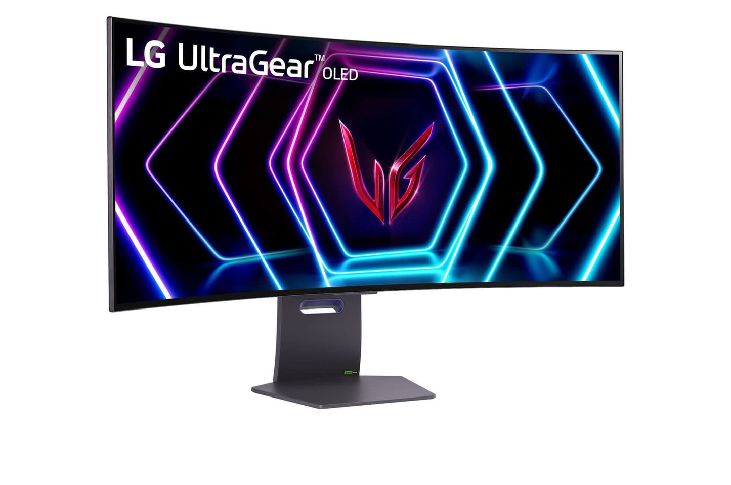LG ULTRAGEAR OLED 39GS95QE-B 39 INCH CURVED GAMING MONITOR