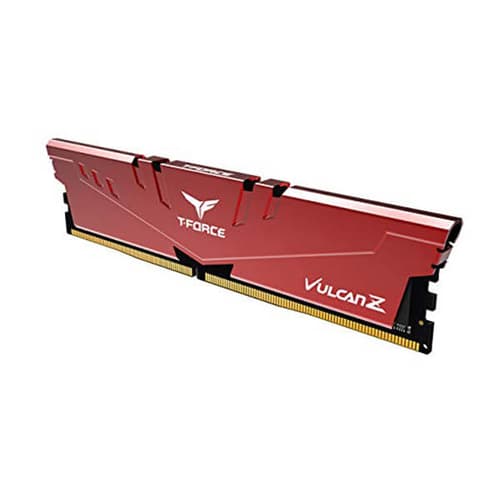 TEAMGROUP T-FORCE VULCAN Z 32GB (32GBX1) DDR4 3600MHZ DESKTOP RAM (RED)