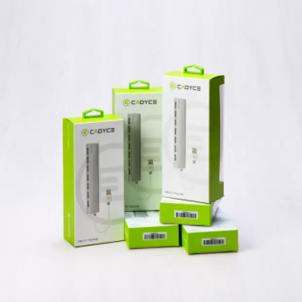 CADYCE USB 2.0 4-PORT HUB (WITH POWER ADAPTER) CA-U7H