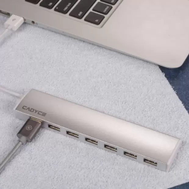 CADYCE USB 2.0 4-PORT HUB (WITH POWER ADAPTER) CA-U7H