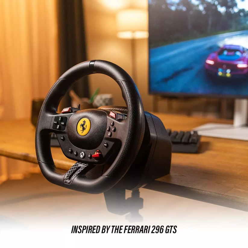 Thrustmaster T98-X Ferrari 296 GTS, Racing Wheel for Xbox Series, Xbox One, PC