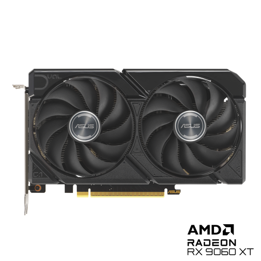 ASUS DUAL RX 9060 XT 8GB GDDR6 GRAPHICS CARD