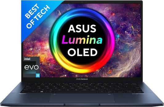 ASUS ZENBOOK 14 OLED INTEL EVO P SERIES INTEL CORE I5 12TH GEN 1240P - (16 GB/512 GB SSD/WINDOWS 11 HOME) UX3402ZA-KM531WS THIN AND LIGHT LAPTOP (14 INCH, PONDER BLUE, 1.39 KG, WITH MS OFFICE)