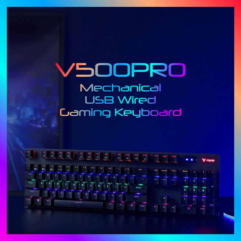 KBD-RAPOO-V500-PRO-BLACK