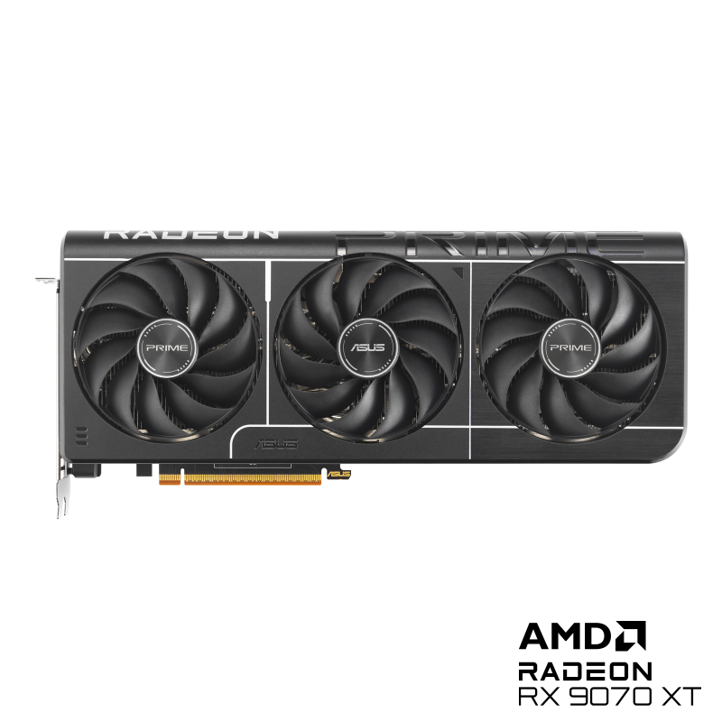 ASUS PRIME RADEON RX 9070 XT OC EDITION 16GB GDDR6 GRAPHICS CARD