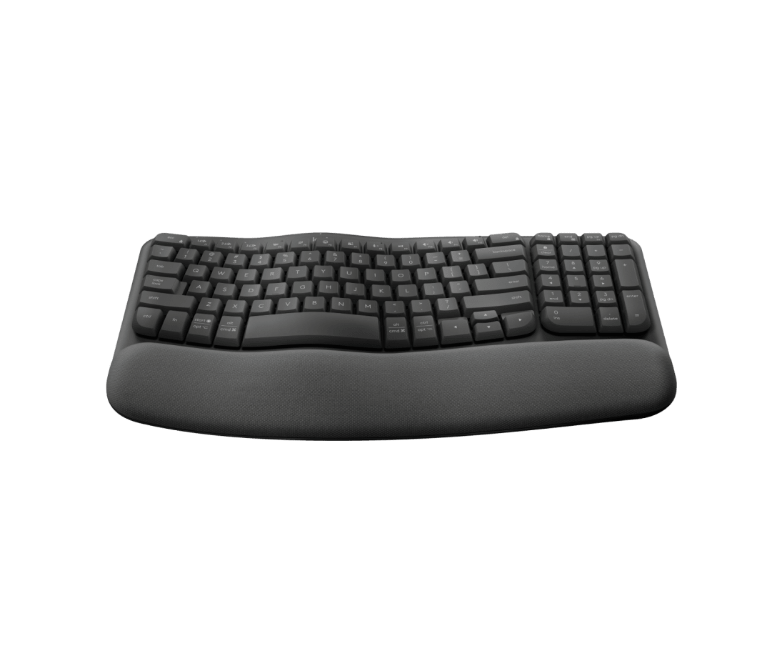 LOGITECH WIRELESS WAVE KEYS GRAPHITE KEYBOARD