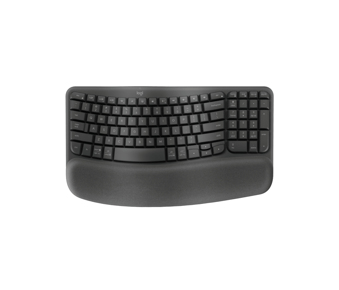 LOGITECH WIRELESS WAVE KEYS GRAPHITE KEYBOARD