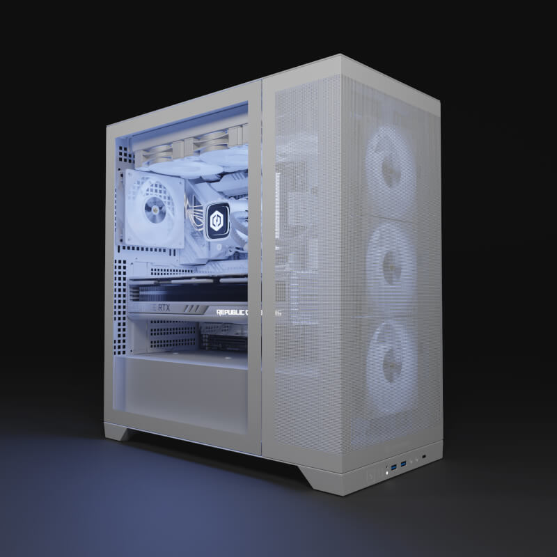 CyberPowerPC Vista 900, AMD Ryzen 9 9950x, 64GB 6000 Mhz, 2TB NVMe M.2 SSD, RTX 5080 16GB GDDR7, Win 11 Home