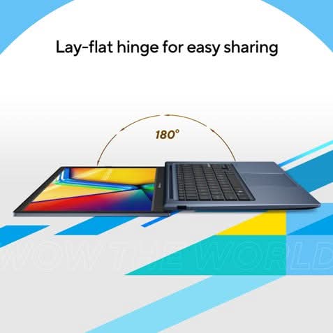 ASUS Vivobook 14, Light Weight Laptop, Intel Core i3-1315U (8GB/512GB/Intel UHD Graphics/35.56 cms (14) FHD/Windows 11 Home/Office Home 2024 + M365 Basic (1 Year Validity) X1404VA-EB322WS