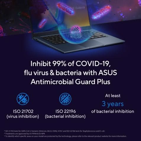 ASUS Vivobook 14, Light Weight Laptop, Intel Core i3-1315U (8GB/512GB/Intel UHD Graphics/35.56 cms (14) FHD/Windows 11 Home/Office Home 2024 + M365 Basic (1 Year Validity) X1404VA-EB322WS