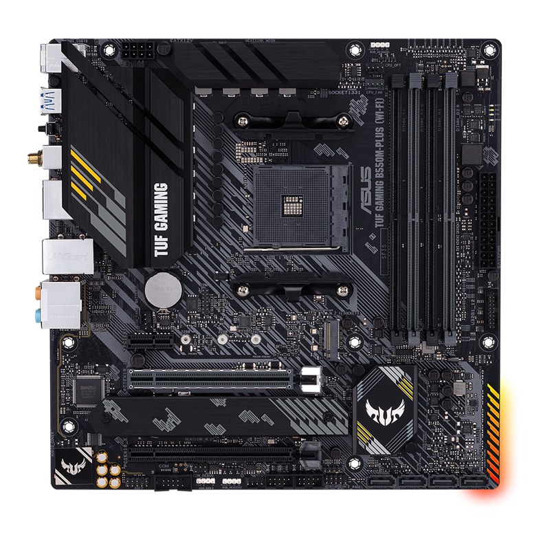 ASUS TUF GAMING B550M PLUS WIFI AMD AM4 MOTHERBOARD
