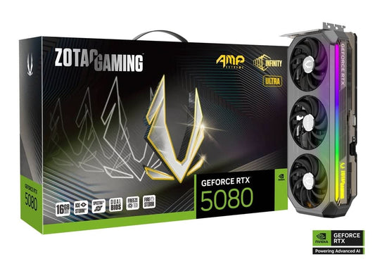 ZOTAC GAMING GEFORCE RTX 5080 AMP EXTREME INFINITY ULTRA