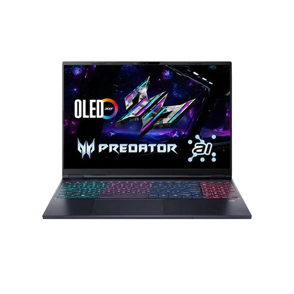 Acer Predator Helios Neo 16S AI Ultra 9 processor 275HX 32 GB DDR5 6400MHz Memory 1024GB PCIe NVMe SED SSD RTX 5070 8G-GDDR7 (4C*512*8*4) 28Gbps 16" OLED 240Hz DCI-P3 100% DDS W11 Abyssal Black