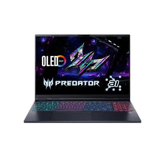 Acer Predator Helios Neo 16S AI Ultra 9 processor 275HX 32 GB DDR5 6400MHz Memory 1024GB PCIe NVMe SED SSD RTX 5070 8G-GDDR7 (4C*512*8*4) 28Gbps 16" OLED 240Hz DCI-P3 100% DDS W11 Abyssal Black