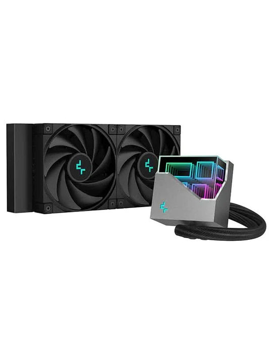 DEEPCOOL LT520 240MM CPU LIQUID COOLER BLACK (R-LT520-BKAMNF-G-1)