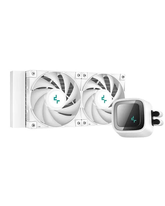 DEEPCOOL GAMMAXX LE520 ARGB 240MM CPU LIQUID COOLER WHITE