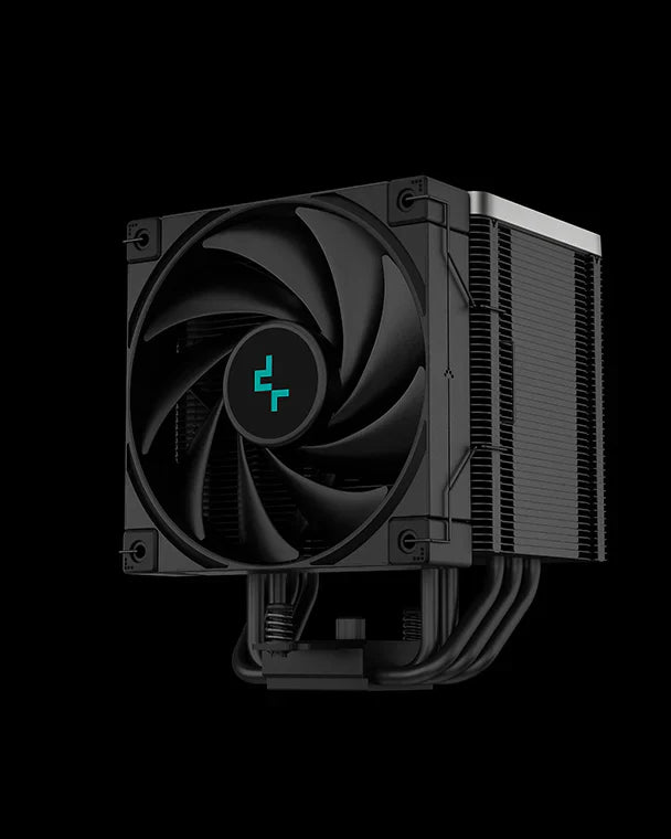 DEEPCOOL AK500 ZERO DARK HIGH PERFORMANCE SINGLE TOWER CPU COOLER (R-AK500-BKNNMT-G-1)