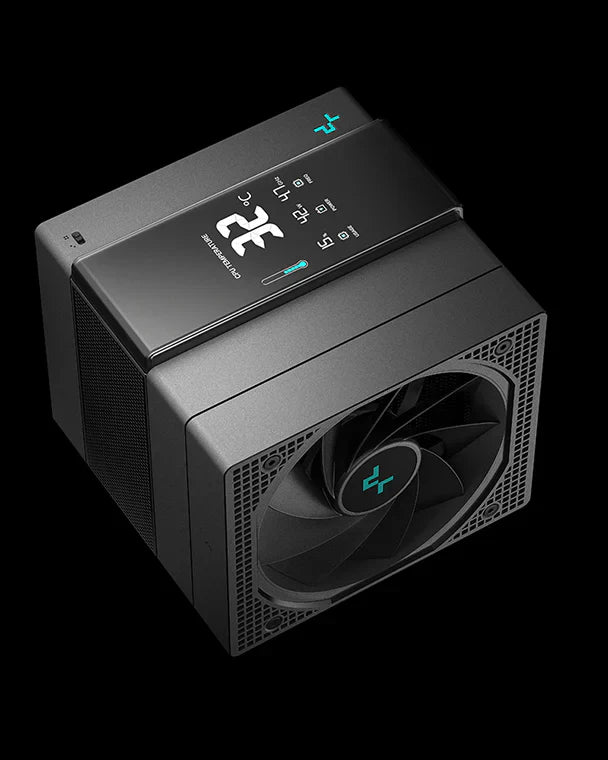 DEEPCOOL ASSASSIN IV VC VISION DIGITAL AIR COOLER (R-ASN4-BKNVMD-G)