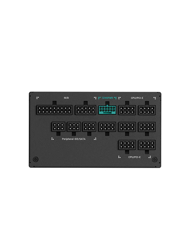DEEPCOOL PX1000P 1000 WATT 80 PLUS PLATINUM FULLY MODULAR ATX 3.0 POWER SUPPLY R-PXA00P-FC0B-IN
