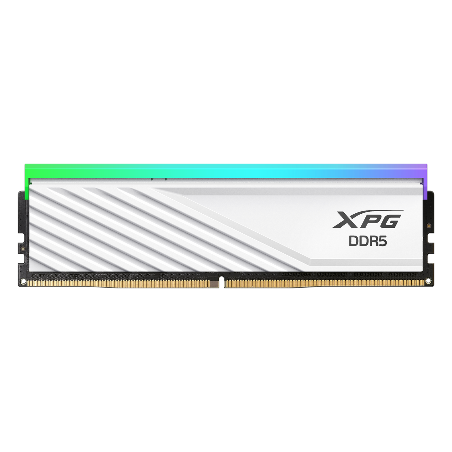 XPG LANCER RGB 16GB (1 * 16 GB) DDR5 6000 MHZ CL 36-38-38 DESKTOP MEMORY RAM - AX5U6000C3616G-SLABRWH (WHITE)