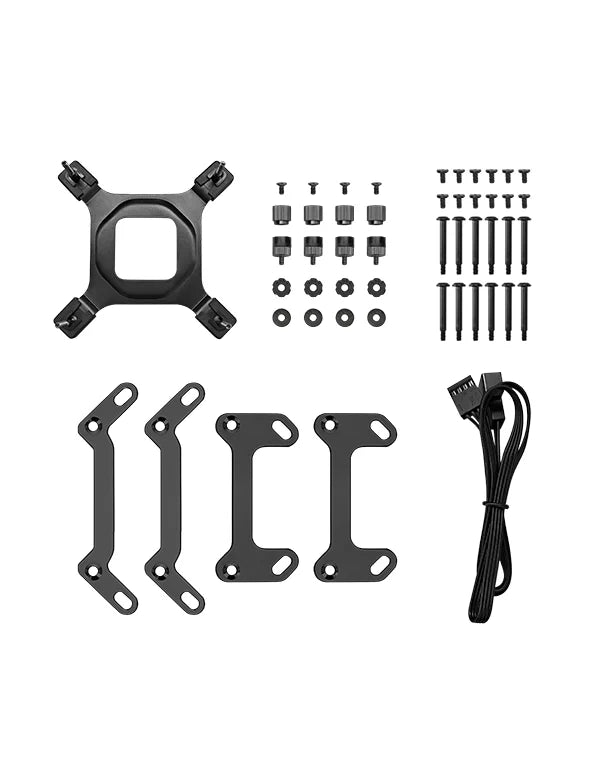 DEEPCOOL MYSTIQUE 360MM CPU LIQUID COOLER BLACK