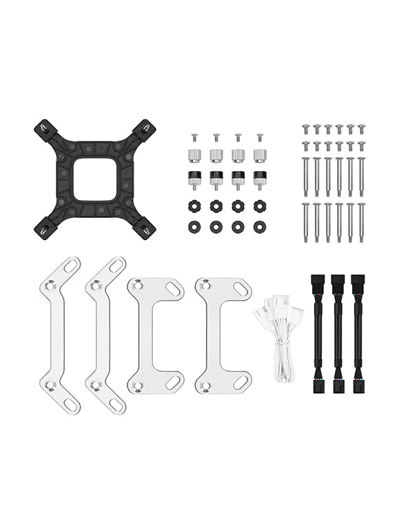 DEEPCOOL LS720 SE 360MM ARGB AIO LIQUID COOLER WHITE