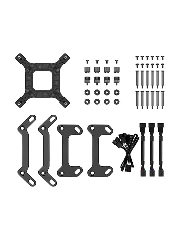 DEEPCOOL INFINITY LS720 SE 360MM ARGB AIO LIQUID COOLER BLACK