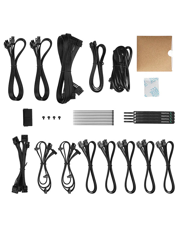 DEEPCOOL PX1000P 1000 WATT 80 PLUS PLATINUM FULLY MODULAR ATX 3.0 POWER SUPPLY R-PXA00P-FC0B-IN