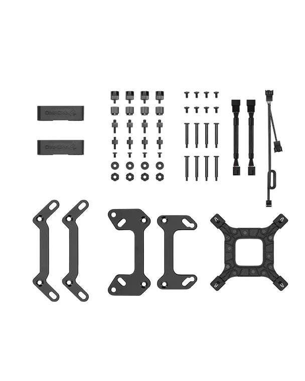 DEEPCOOL LT520 240MM CPU LIQUID COOLER BLACK (R-LT520-BKAMNF-G-1)