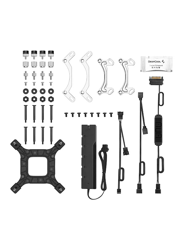 DEEPCOOL GAMMAXX L240 240MM ARGB AIO LIQUID COOLER BLACK