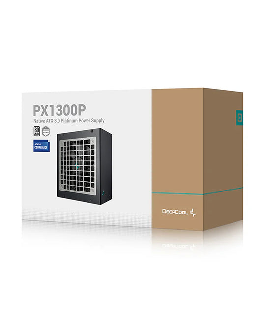 DEEPCOOL PX1300P 1300 WATT 80 PLUS PLATINUM ATX 3.0 SMPS R-PXD00P-FC0B-IN