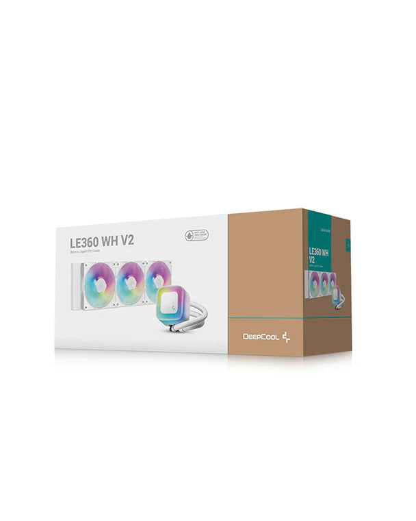 DEEPCOOL LE360 V2 ARGB WHITE FAN ( R-LE360-WHAMMN-G-2)
