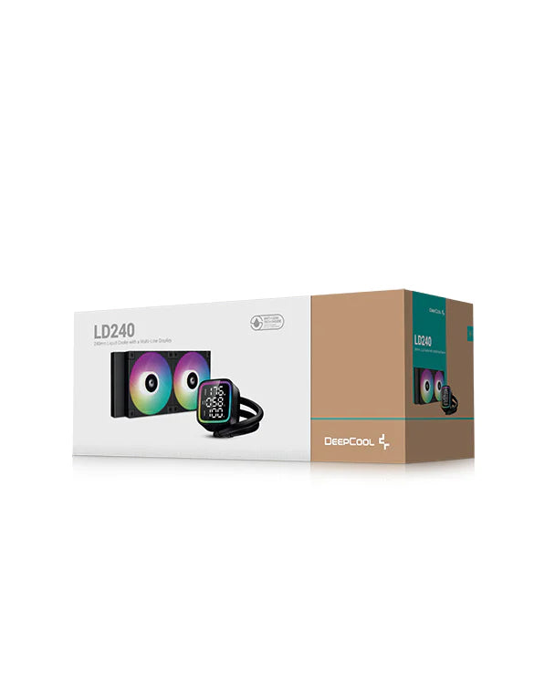 DEEPCOOL LD240 OPTIMIZED 240MM CPU LIQUID COOLER (R-LD240-BKMSN-G-1)