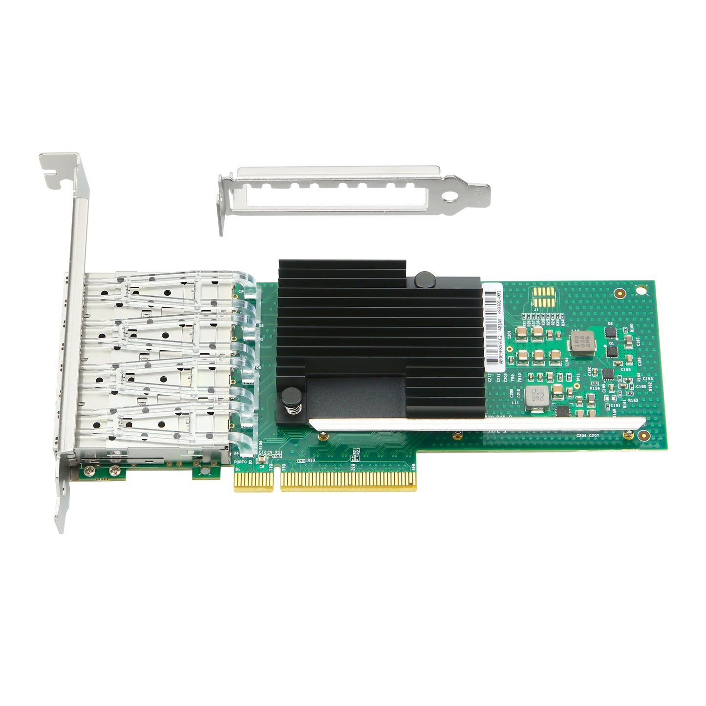 S-Tech PCIe 10GbE Quad Port SFP+ Ethernet Network Card – Intel X710