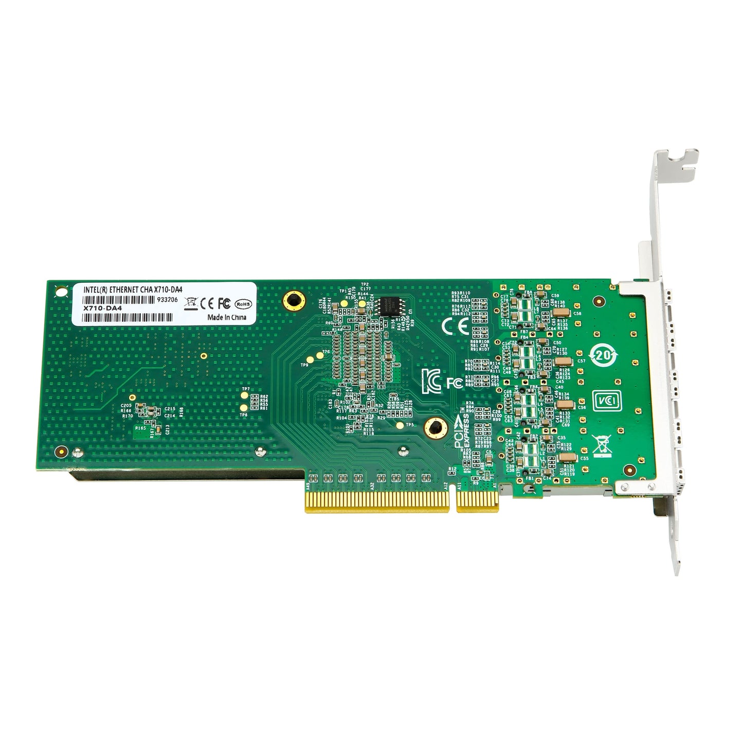 S-Tech PCIe 10GbE Quad Port SFP+ Ethernet Network Card – Intel X710
