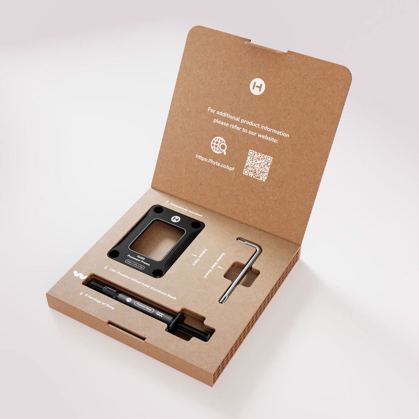 HYTE SOLID PROCESSOR FRAME LGA1700 BLACK