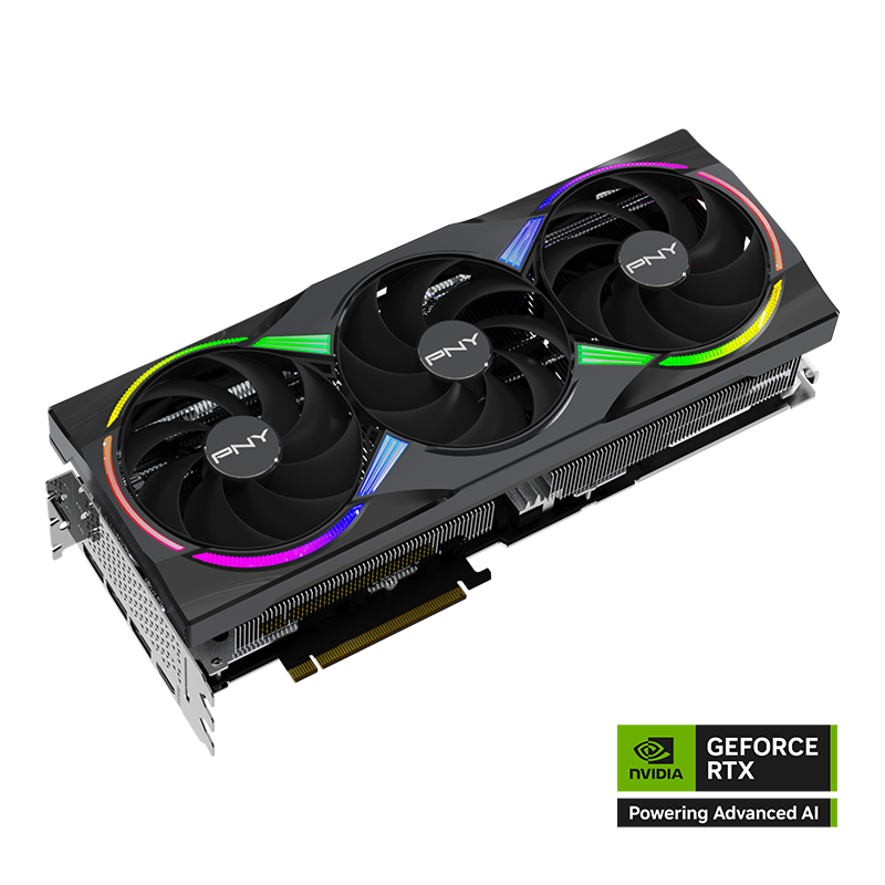PNY RTX 5090 OC Triple Fan 32Gb ARGB Oc GDDR7 Graphics Card
