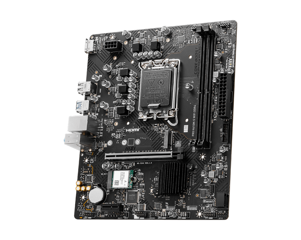 MSI PRO H610M-S WIFI DDR4 MOTHERBOARD