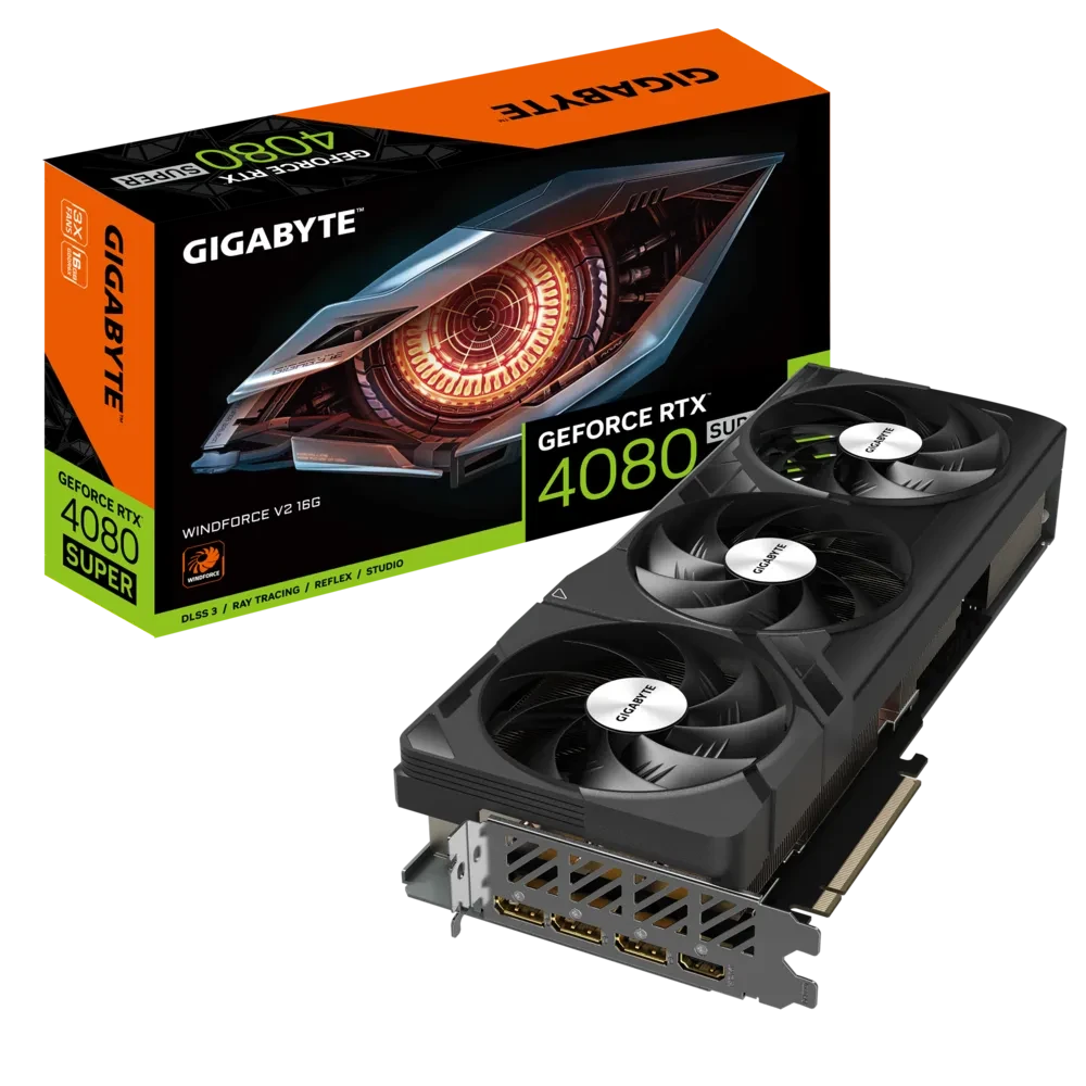 GIGABYTE GEFORCE RTX 4080 SUPER WINDFORCE V2 16GB GDDR6X