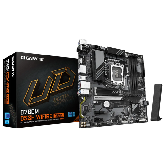 GIGABYTE GA-B760M-DS3H WIFI6E GEN5