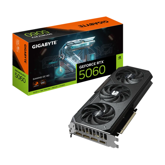 Gigabyte GeForce RTX 5060 Gaming OC 8GB GDDR7 Graphic Card