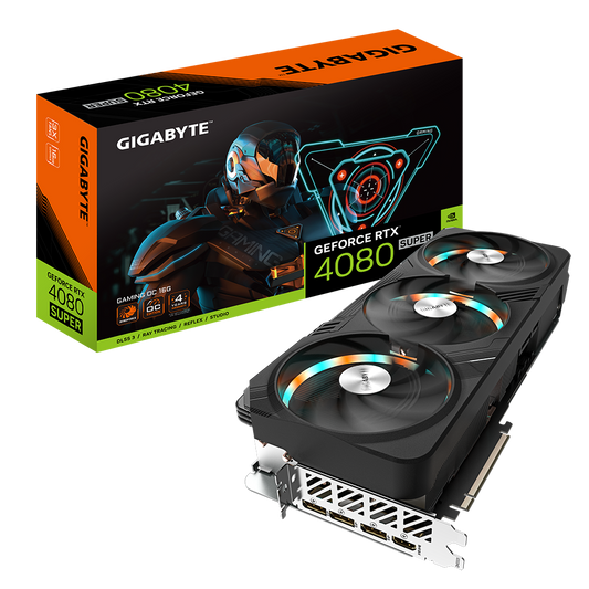 GIGABYTE GEFORCE RTX 4080 SUPER 16GB GAMING OC GRAPHIC CARD